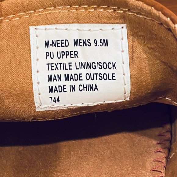 🌟HP🌟Like New! Madden M-Need Tan Faux Leather Slip-On Loafer 9.5 - Picture 9 of 12